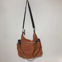 ZAZA　ナイロン　ショルダーバッグ　2WAY　キャリーオンバッグ　撥水加工