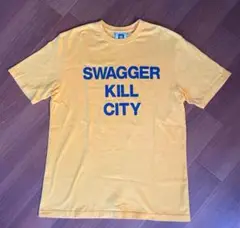 SWAGGER KILL CITY Tシャツ イエロー