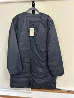 MUJI ノーカラーコート Lサイズ