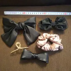ヘアアクセサリー バレッタ シュシュ クリップ