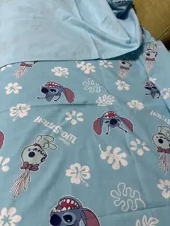 ディズニー　リロ&スティッチ　敷ふとんカバー