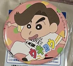 福岡ソフトバンクホークス 周東佑京選手 缶バッジ 若鷹ガチャ クレヨンしんちゃん