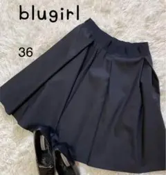 ブルーガール スカート ミニスカート プリーツ 黒 S 可愛い お洒落