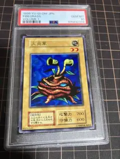 火炎草　PSA10 遊戯王　初期　Vol.1 Firegrass