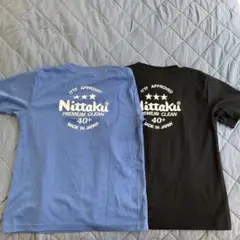 Nittaku 卓球ウェア Mサイズ 青・黒