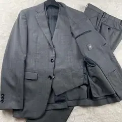 極美品/クリーニング済 SUIT SELECT 3ピース スーツ グレー Y5