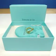◆TIFFANY ティファニー リング◆ハートモチーフ◆750◆8号程度