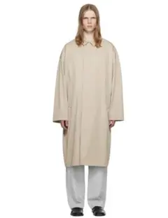 A*✩様 lemaire 21aw 墨流し　ステンカラーコート 2025年最新】LEMAIRE メンズ ステンカラーコートの人気アイテム