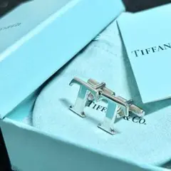 ティファニー　T カフス　カフリンクス　スーツ　Tiffany シルバー