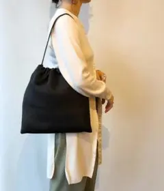 【美品】Aeta アエタ ディアレザー　ショルダーバッグ　M