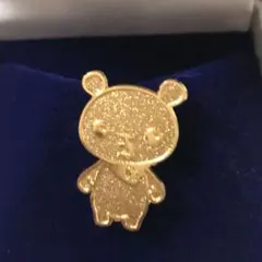 【限定品】ていたん　金バッジ　北九州市マスコットキャラクター
