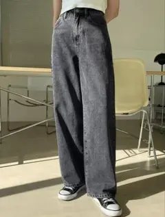 DAZY ハイウェストワイドパンツ　新品未使用タグ付き