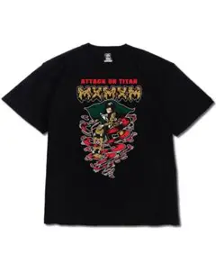 マジカルモッシュミスフィッツ　進撃の巨人コラボ　リヴァイ　Tシャツ　Lサイズ