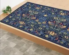 洗える玄関マット　50×80cm ネイビー