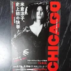 米倉涼子直筆サインパンフレット NY CHICAGO 2012.7.15 米倉涼子直筆サインパンフレット NY CHICAGO 2012.7.15 （【2025
