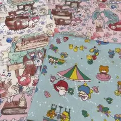 サンリオキャラクターズ オックス 生地 はぎれ セット 公式 廃盤
