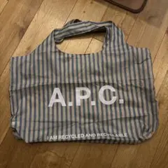 A.P.C. ストライプ エコバッグ