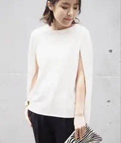 Spic & Span フレンチプルオーバー 白 フリーサイズ