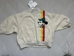 しまむら ミッキー トレーナー 裏起毛