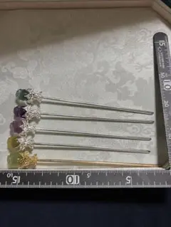 フローライト　お花　ローズ　つぼみ　蕾　スティック 5本セット