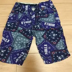 ダブルB ダブルビー バンダナ柄 ハーフパンツ 半ズボン