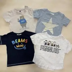 半袖Tシャツ　4枚セット 90cm まとめ売り　ビームス シップス　シシュノン