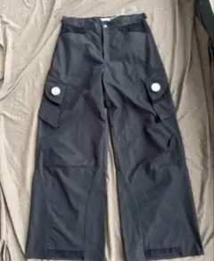 パンツ cmmawear gaia cargo trousers S CMMAWEAR Black Gaia Cargo Pants