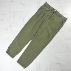 ZARA BASIC Z1975 カジュアルパンツ カーキ サイズM*MC258