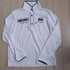 Picone CLUB 長袖ポロシャツ II ホワイト