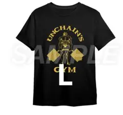 新品未使用　刃牙博　ビスケットオリバ　ブラック Tシャツ Lサイズ