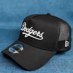 【新品未使用】LAドジャース NEWERA 9FORTY Black キャップ