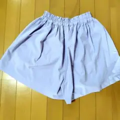 ラベンダー色 ハーフパンツ 140サイズ