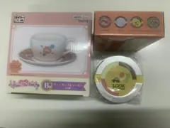 タイトーくじpeko tea time B賞ティーカップ D賞紅茶缶風小物入れ