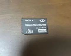SONY Memory Stick PRO Duo 8GB Mark2