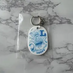 イニシャルアクリルキーホルダー ワンピース ルフィ