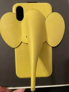 loewe iPhoneケース黄色 iPhoneX iPhoneXS