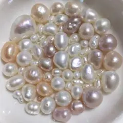 プチプラよ♡さあさお試しあれ！小皿1杯の淡水パール。その14