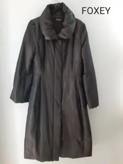 美品 フォクシー FOXEY コート 中綿