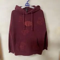 FOREVER21 ワインレッド　パーカー