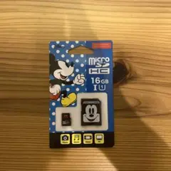 【新品・未使用】Disney ミッキーマウス MicroSDHC 16GB