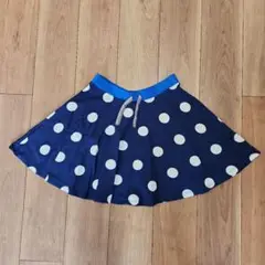 プチバトー　スカート　152CM　青色