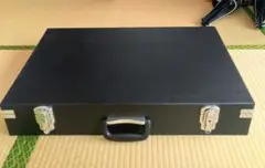 大型黒収納ケース 持ち手付き