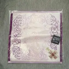 新品未開封 ANNA SUI ×ベルばら タオルハンカチ ライトピンク