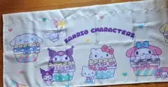 サンリオキャラクター カフェカーテン 約45cm x 110cm