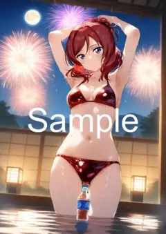 A4サイズアートポスター 1点もの 美女ポスター最高品質 E-C--３８