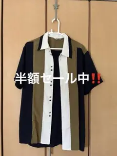 半額セール、即日発送、早い者勝ち‼️個性的　シャツ　おしゃれ　高見え