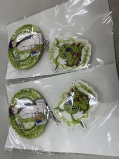 デジモンアドベンチャー02 ゆらゆら缶バッチセット