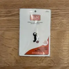 J&M ピンバッジ　未使用品　パフィン