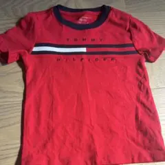TOMMY HILFIGER レッド Tシャツ XXS (2-3歳)