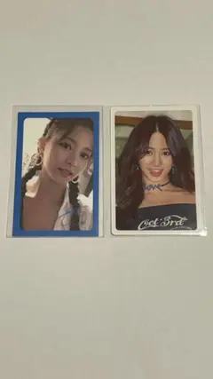 TWICE ツウィ　トレカ　2枚セット